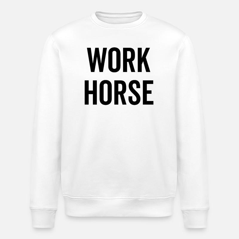 Arbeitstier - Stanley/Stella Unisex Bio-Sweatshirt ROLLER - Weiß