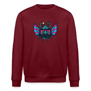 Neon Mixtape Scarab - Stanley/Stella ROLLER Unisex Organic Sweatshirt - white - Front - Nik (191cm)