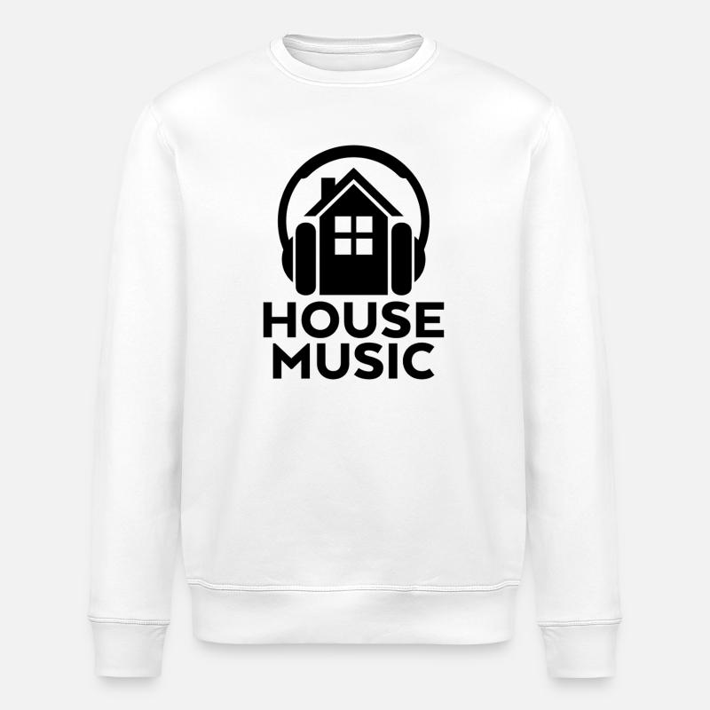 House - Stanley/Stella Unisex Bio-Sweatshirt ROLLER - Weiß