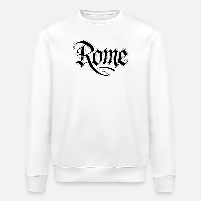 Rome - Stanley/Stella Unisex Bio-Sweatshirt ROLLER - Weiß