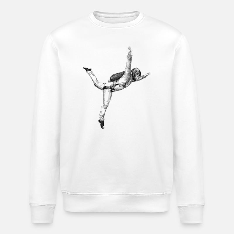 free fly - Stanley/Stella Unisex Bio-Sweatshirt ROLLER - Weiß