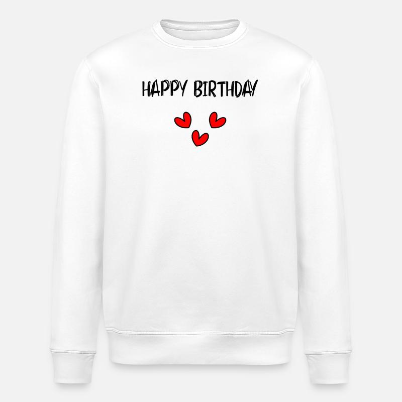 Ein Herz voller handwerklicher Leidenschaft - Stanley/Stella Unisex Bio-Sweatshirt ROLLER - Weiß