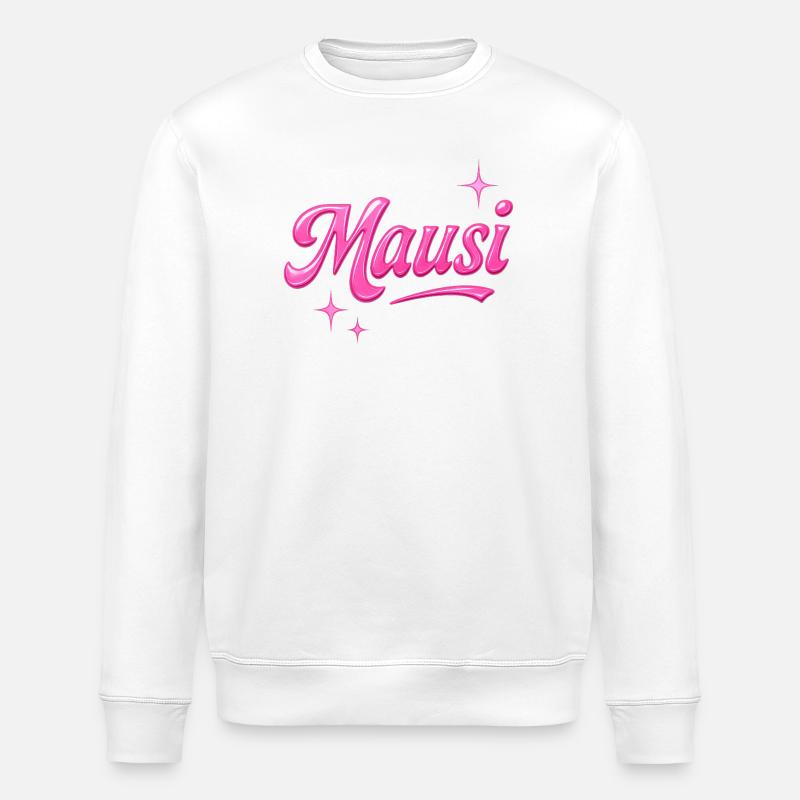 Mausi / Y2K Style - Sweat bio ROLLER Stanley/Stella Unisexe - blanc