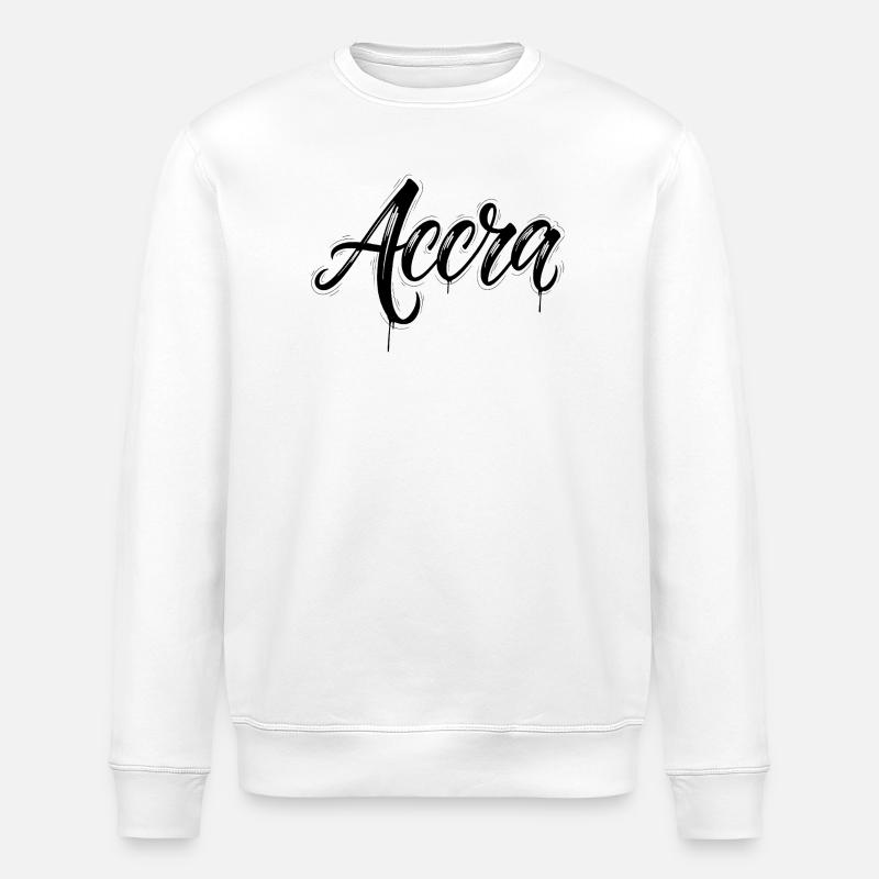 Accra - Sweat bio ROLLER Stanley/Stella Unisexe - blanc