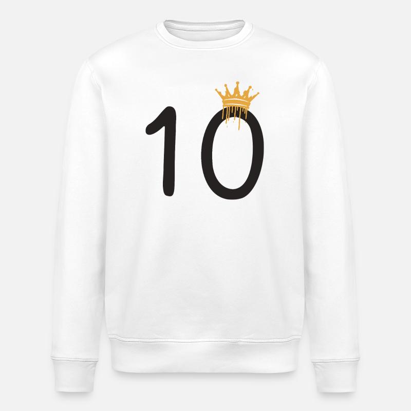 10 - Sweat bio ROLLER Stanley/Stella Unisexe - blanc