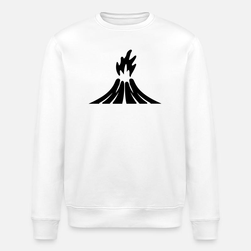 Vulkan - Stanley/Stella Unisex Bio-Sweatshirt ROLLER - Weiß