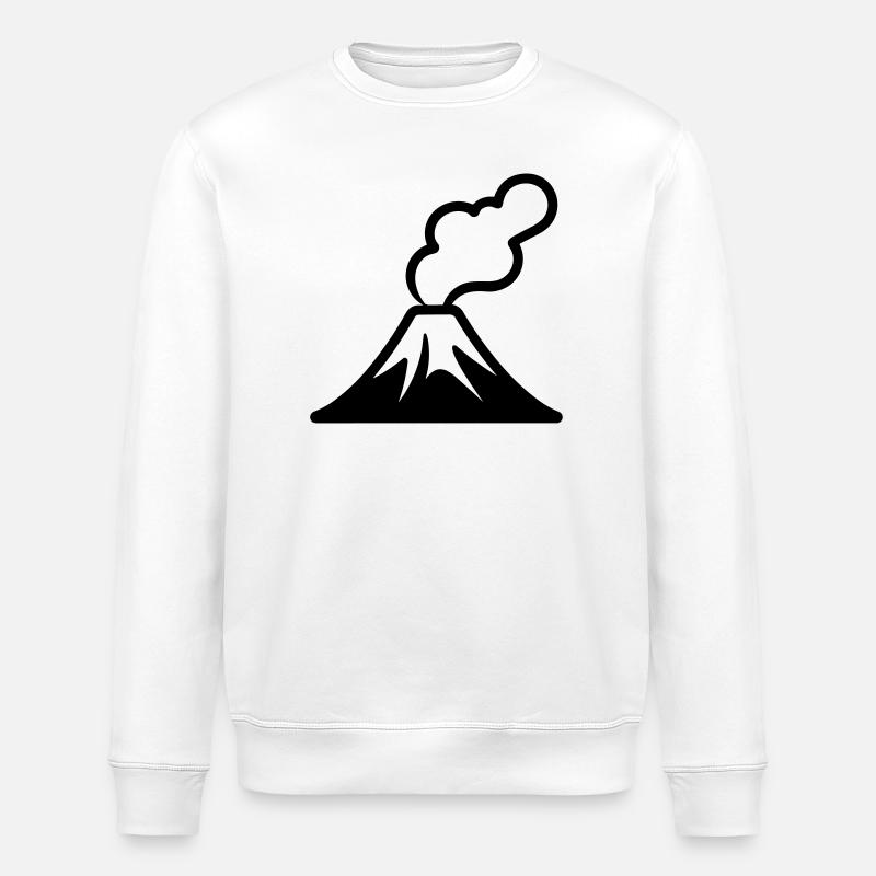 Volcan - Sweat bio ROLLER Stanley/Stella Unisexe - blanc