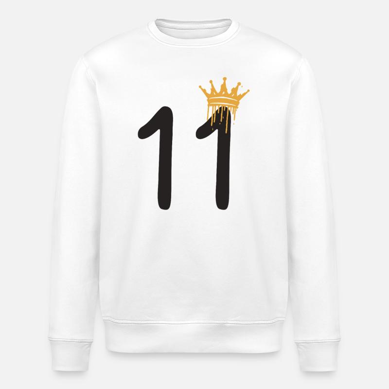 11 - Stanley/Stella Unisex Bio-Sweatshirt ROLLER - Weiß