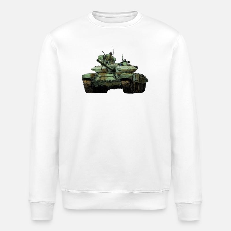 T-90 - Sweat bio ROLLER Stanley/Stella Unisexe - blanc