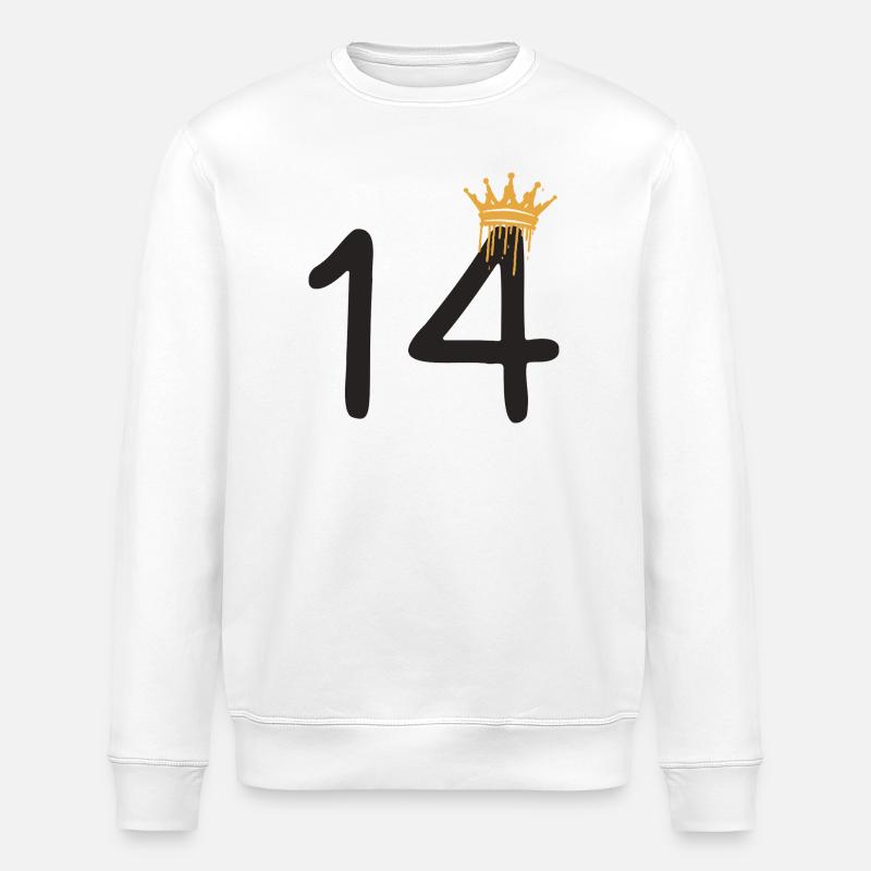 14 - Stanley/Stella Unisex Bio-Sweatshirt ROLLER - Weiß