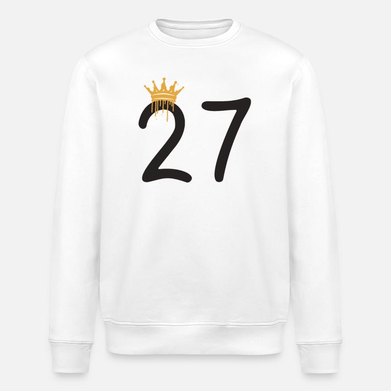 27 - Stanley/Stella Unisex Bio-Sweatshirt ROLLER - Weiß