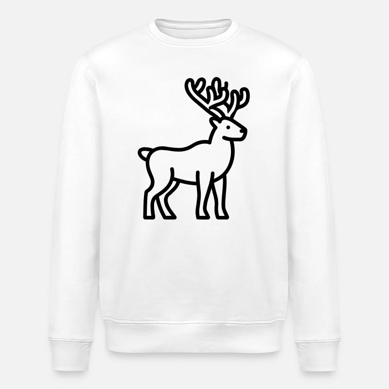 Karibu - Stanley/Stella Unisex Bio-Sweatshirt ROLLER - Weiß