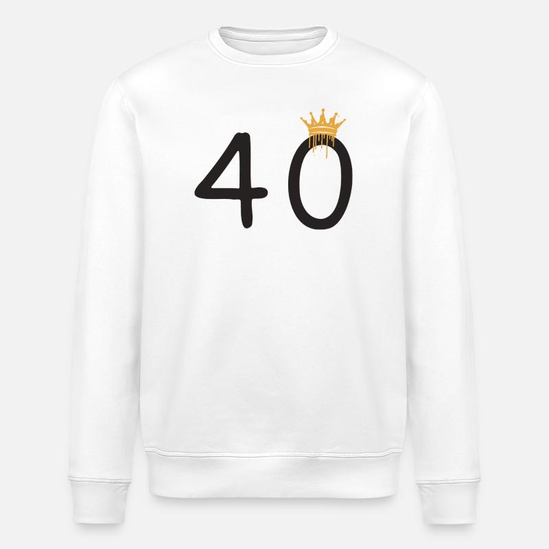 40 - Stanley/Stella Unisex Bio-Sweatshirt ROLLER - Weiß