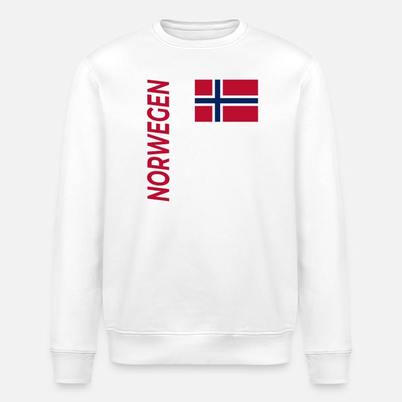 Stavanger - Stanley/Stella Unisex Bio-Sweatshirt ROLLER - Weiß