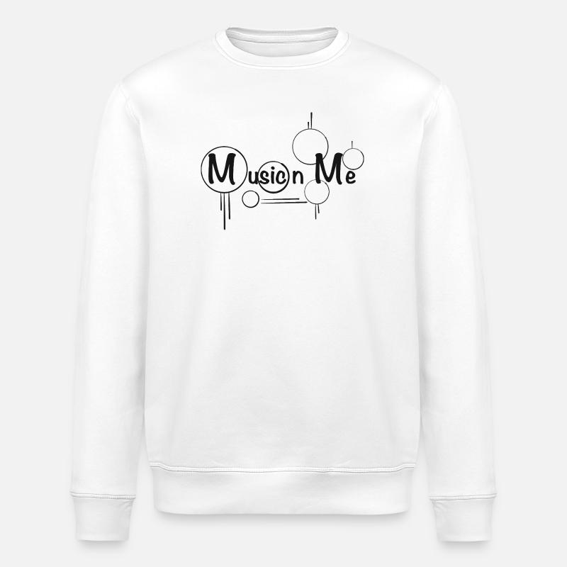 Conception musicale - Sweat bio ROLLER Stanley/Stella Unisexe - blanc