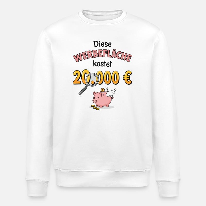 Die Werbefläche - Stanley/Stella Unisex Bio-Sweatshirt ROLLER - Weiß