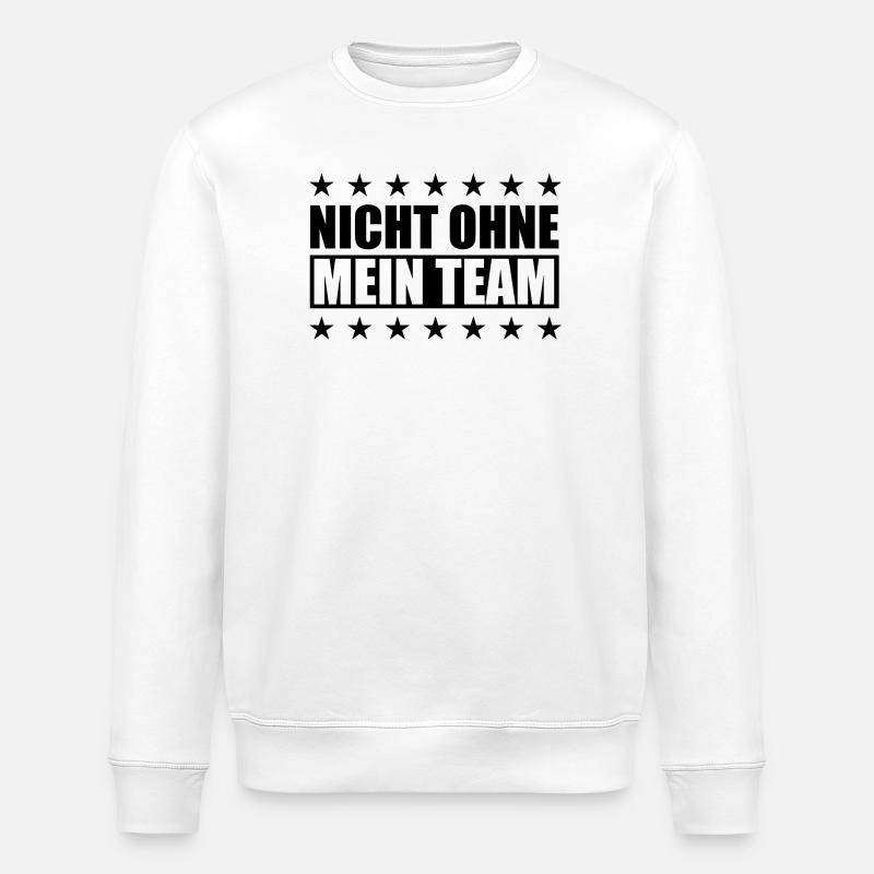 mein_team - Sweat bio ROLLER Stanley/Stella Unisexe - blanc