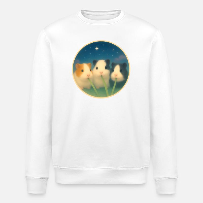 Freunde fürs Leben - Stanley/Stella Unisex Bio-Sweatshirt ROLLER - Weiß