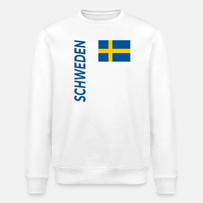 Uppsala - Stanley/Stella ROLLER Unisex Organic Sweatshirt - white