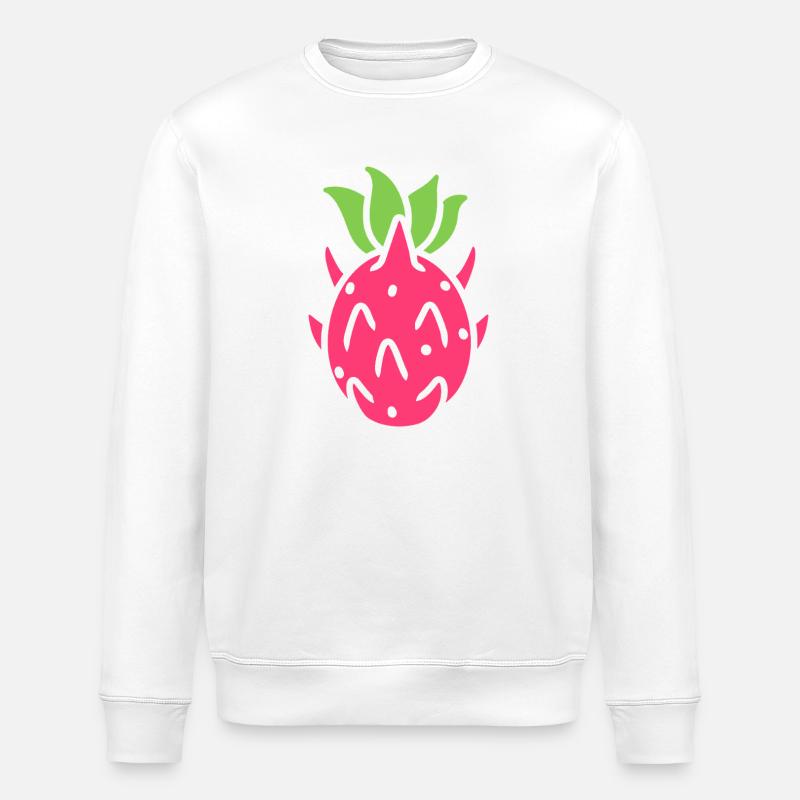 Fruit du dragon - Sweat bio ROLLER Stanley/Stella Unisexe - blanc