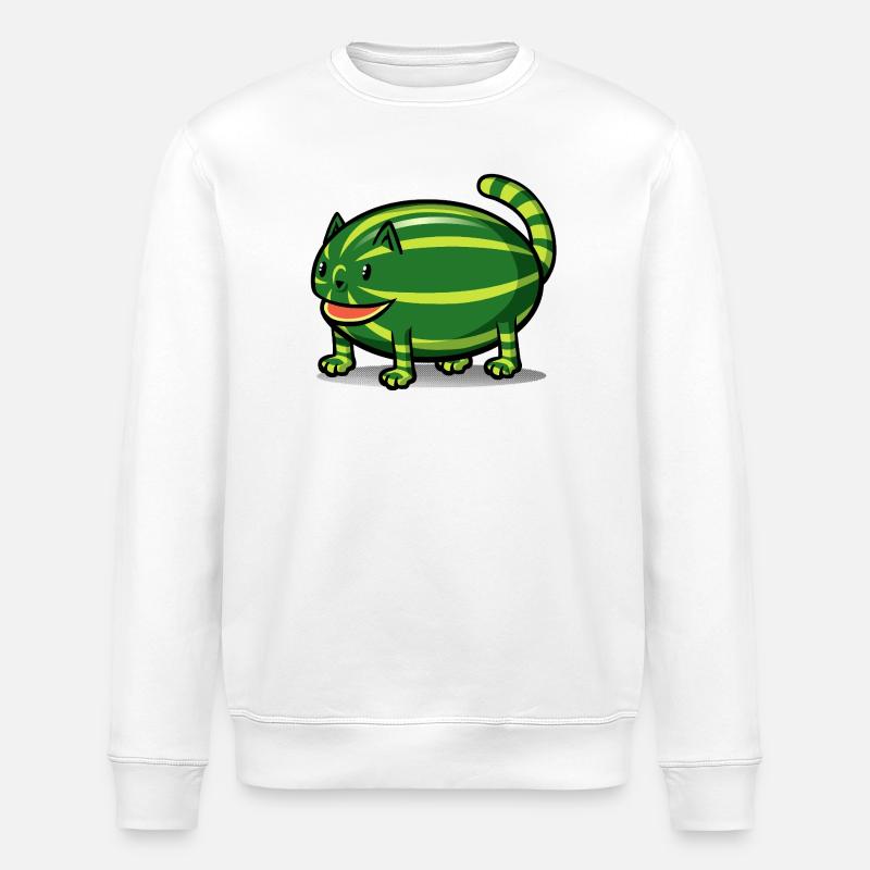 Catermelon - Stanley/Stella Unisex Bio-Sweatshirt ROLLER - Weiß
