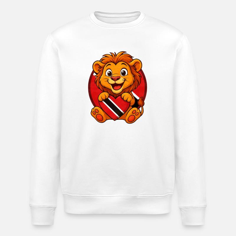 Trinité-et-Tobago - Sweat bio ROLLER Stanley/Stella Unisexe - blanc