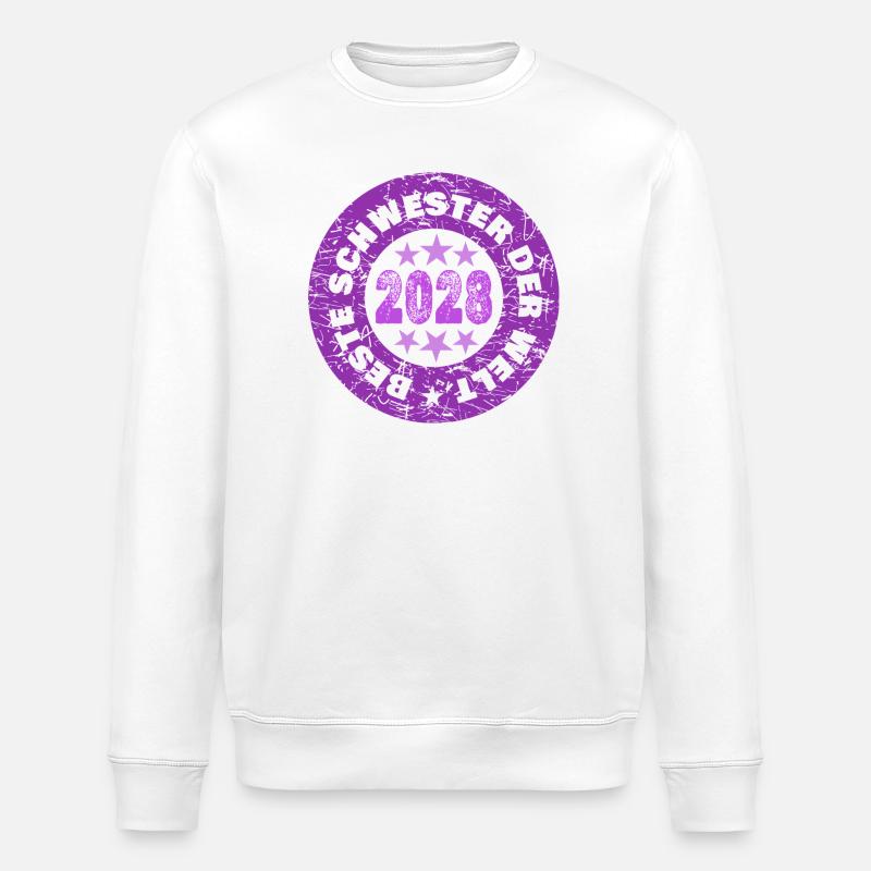 2028 - Sweat bio ROLLER Stanley/Stella Unisexe - blanc