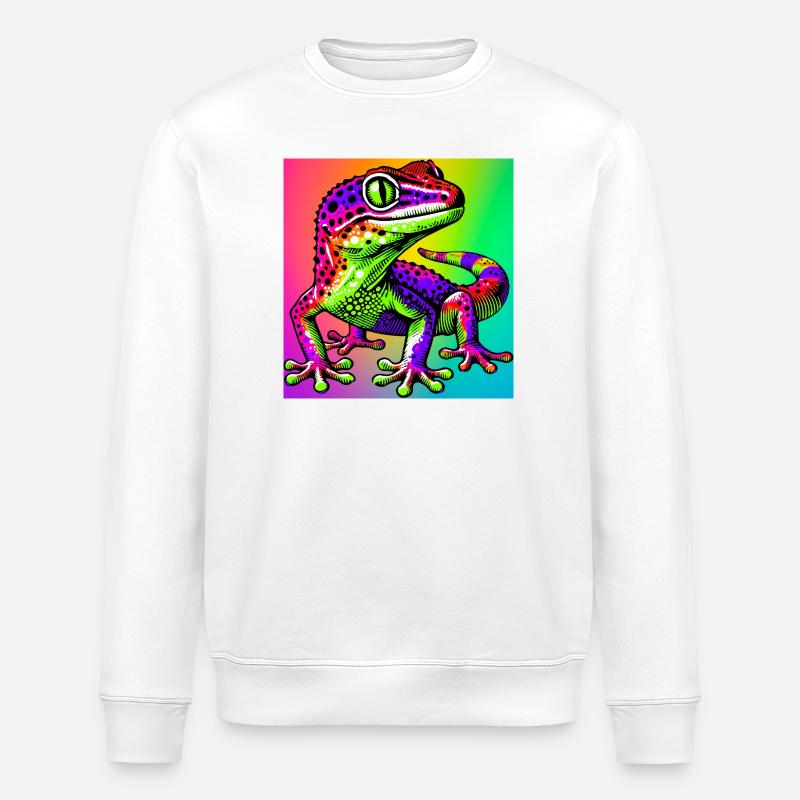 Gecko - Sweat bio ROLLER Stanley/Stella Unisexe - blanc