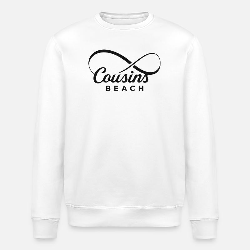 Cousins Beach – Infinity - Stanley/Stella Unisex Bio-Sweatshirt ROLLER - Weiß