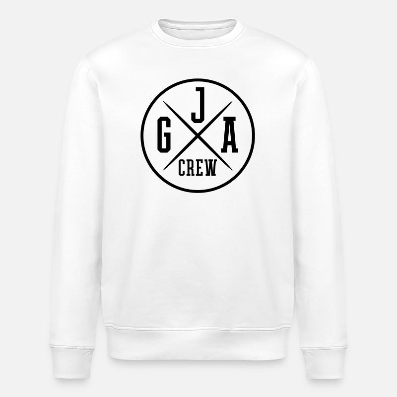 Bachelor Crew Bachelor - Sweat bio ROLLER Stanley/Stella Unisexe - blanc