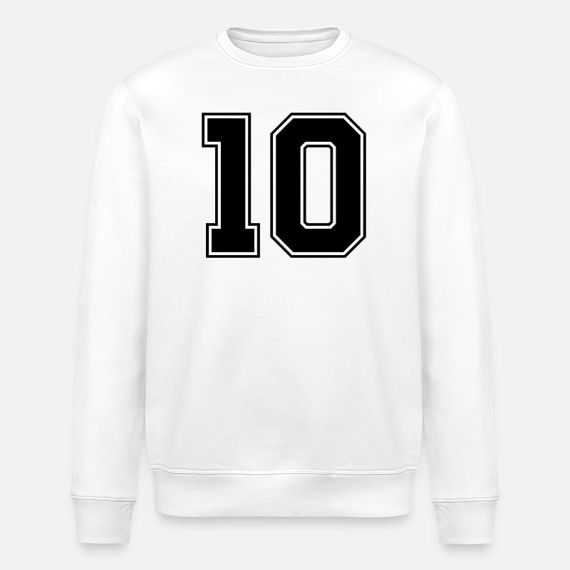 10 - Stanley/Stella Unisex Bio-Sweatshirt ROLLER - Weiß