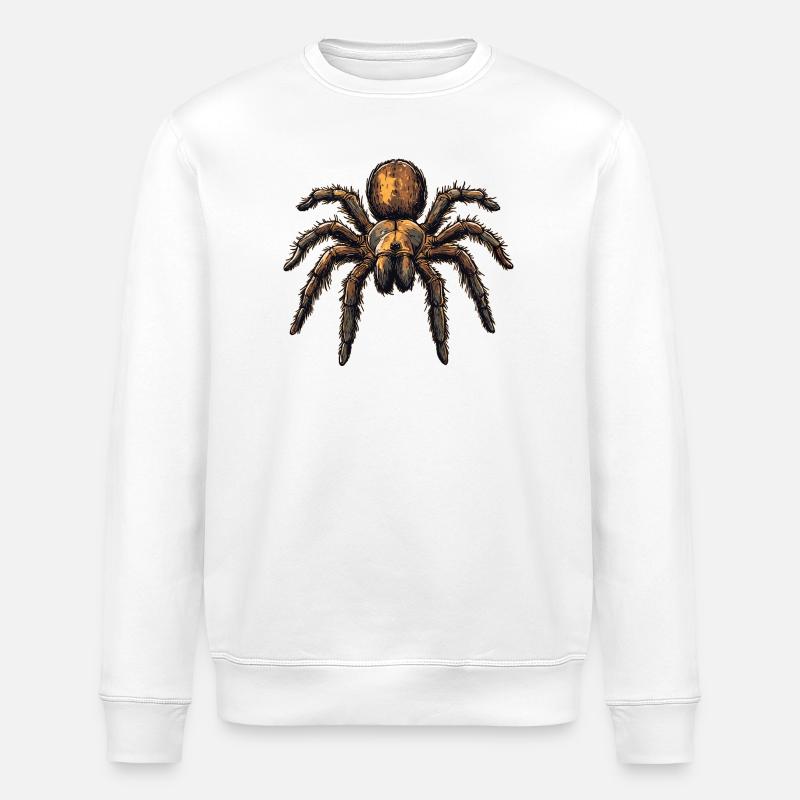 Taranteln Tarantel - Stanley/Stella Unisex Bio-Sweatshirt ROLLER - Weiß