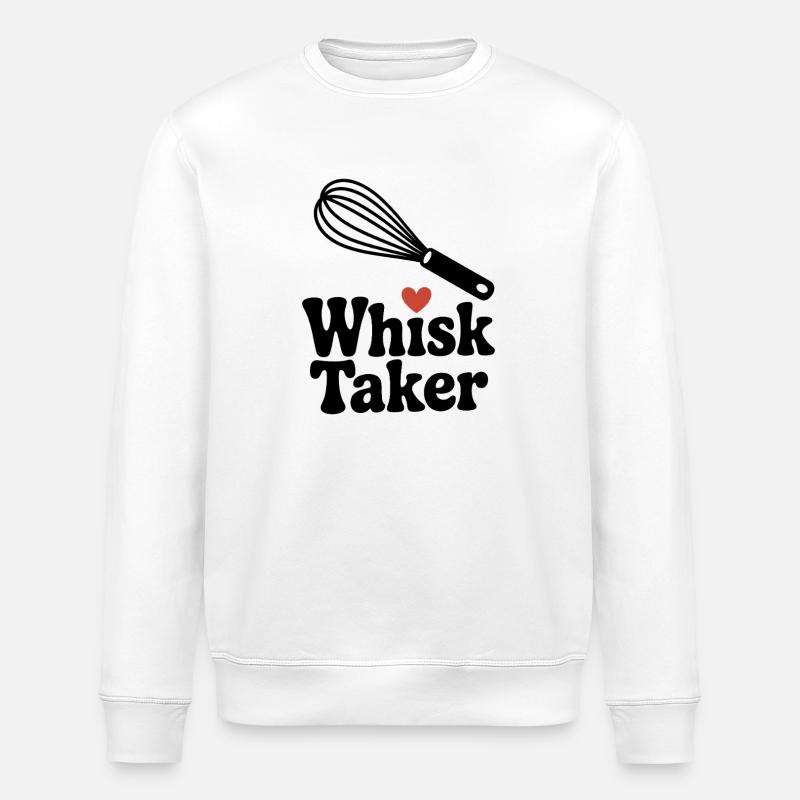 Schneebesen Taker - Stanley/Stella Unisex Bio-Sweatshirt ROLLER - Weiß