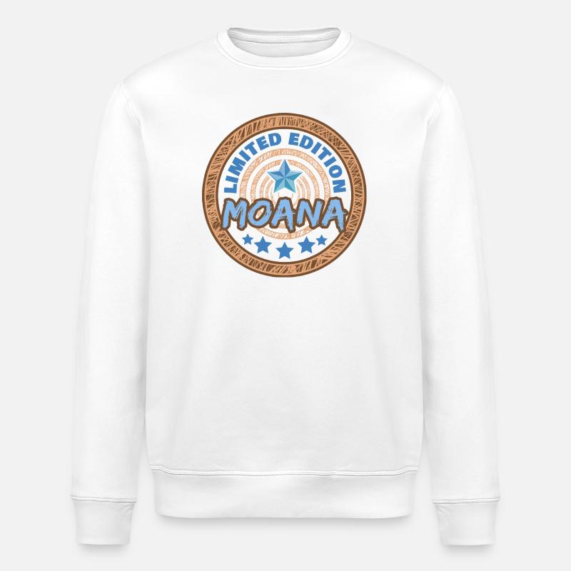 Moana - Stanley/Stella ROLLER Unisex Organic Sweatshirt - white