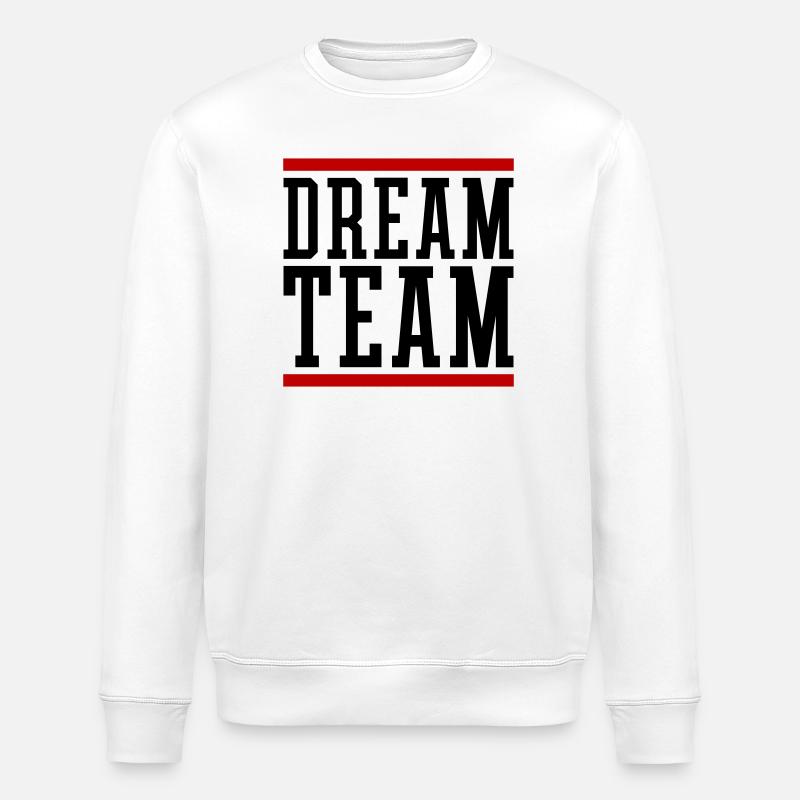 Équipe de rêve - Sweat bio ROLLER Stanley/Stella Unisexe - blanc