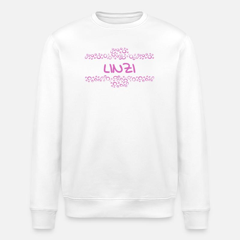 Gift for Linzi - Stanley/Stella ROLLER Unisex Organic Sweatshirt - white