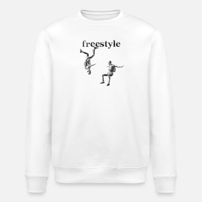 Freestyle - Stanley/Stella Unisex Bio-Sweatshirt ROLLER - Weiß