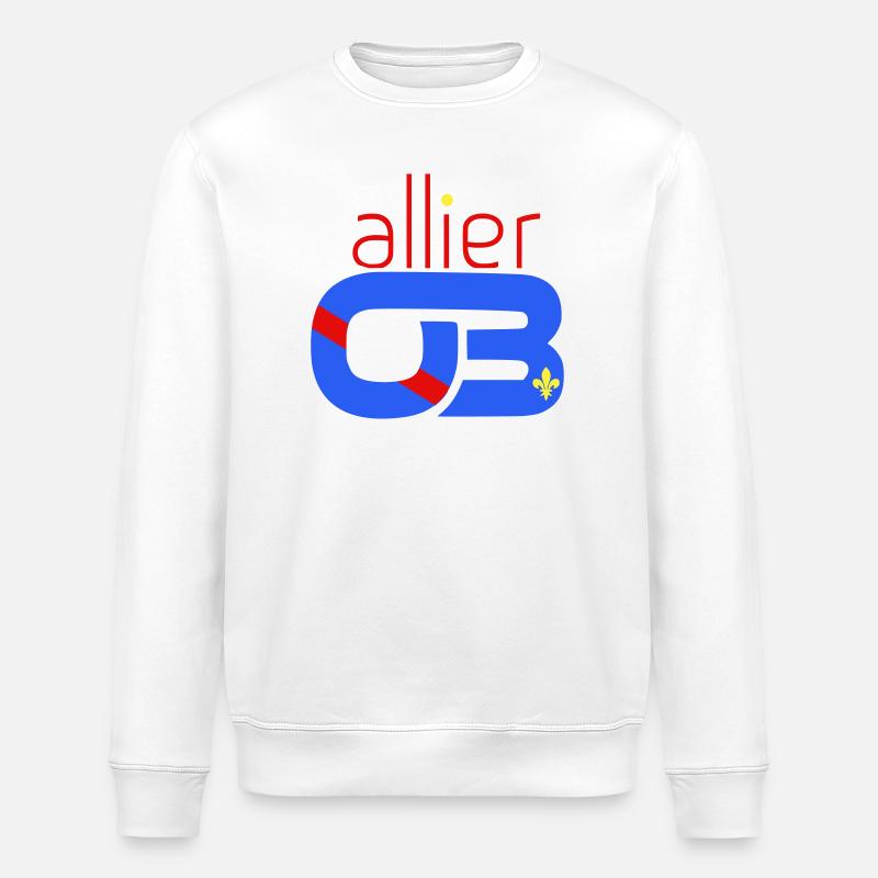 Allier 03 - Stanley/Stella Unisex Bio-Sweatshirt ROLLER - Weiß