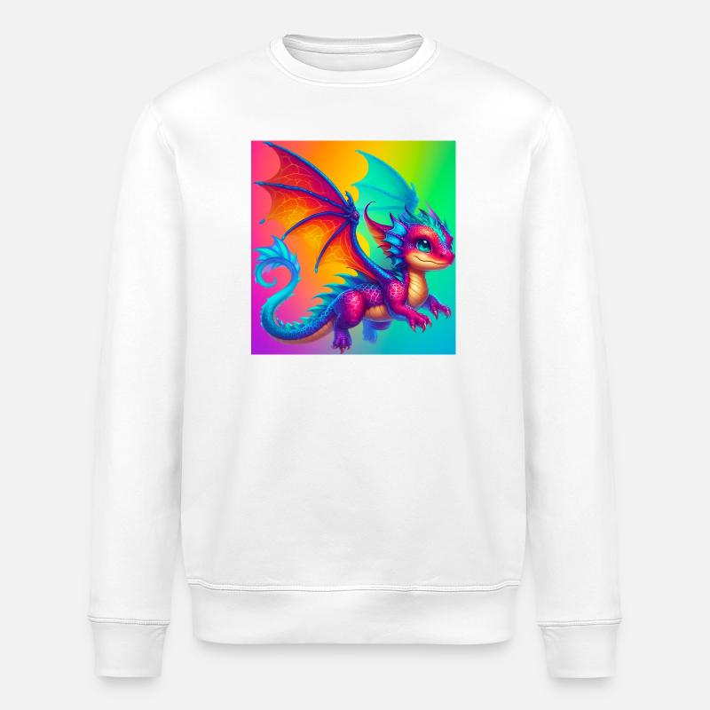 dragon - Sweat bio ROLLER Stanley/Stella Unisexe - blanc