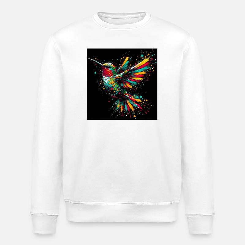 colibri - Sweat bio ROLLER Stanley/Stella Unisexe - blanc