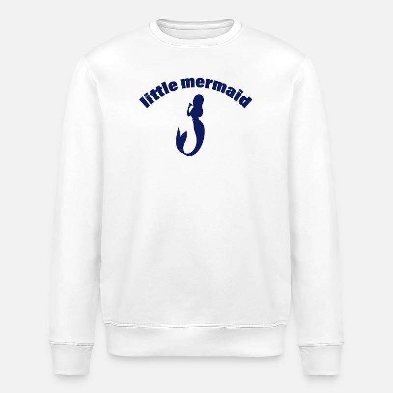 MERMAID - Stanley/Stella Unisex Bio-Sweatshirt ROLLER - Weiß