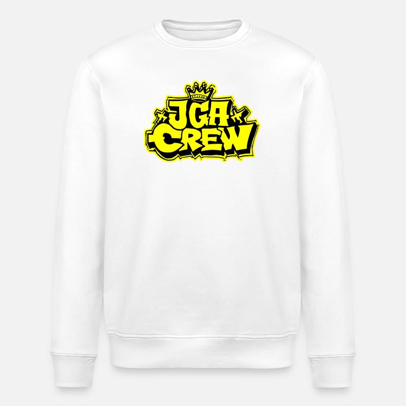 Junggesellenabschied Jga Crew - Stanley/Stella Unisex Bio-Sweatshirt ROLLER - Weiß