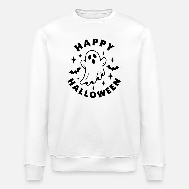 Joyeux halloween - Sweat bio ROLLER Stanley/Stella Unisexe - blanc