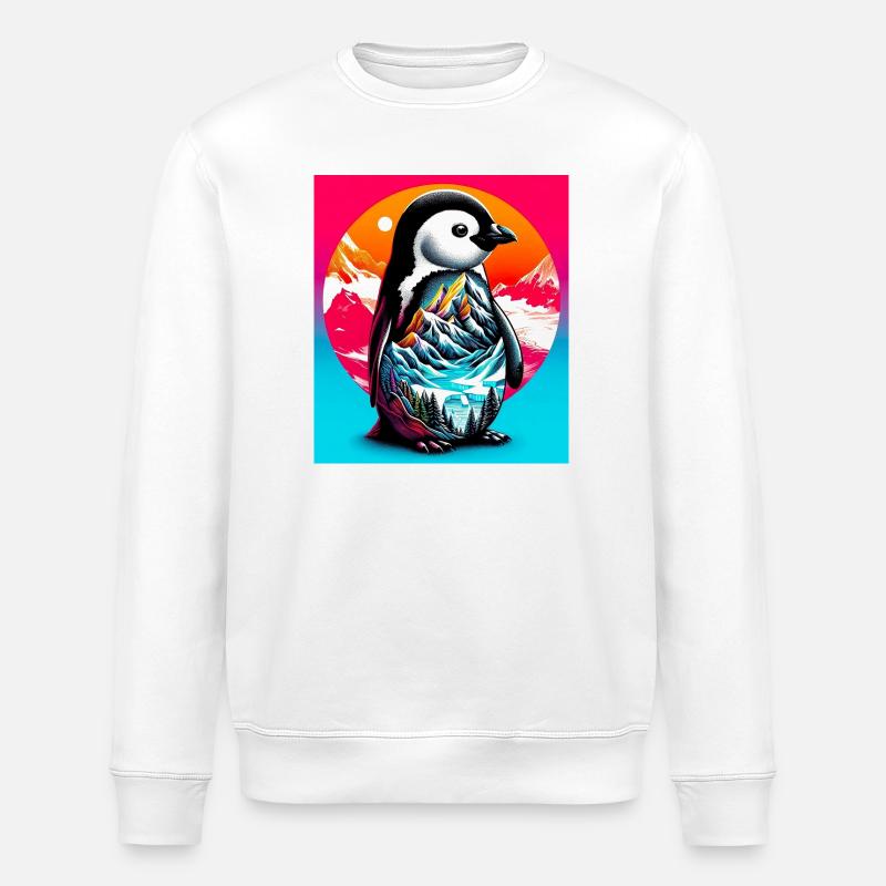 pingouin - Sweat bio ROLLER Stanley/Stella Unisexe - blanc