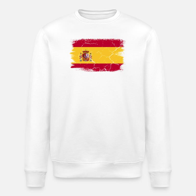 Ténérife - Sweat bio ROLLER Stanley/Stella Unisexe - blanc