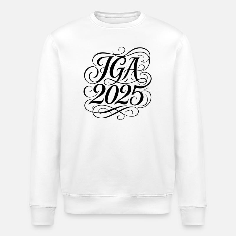 JGA 2025 - Sweat bio ROLLER Stanley/Stella Unisexe - blanc