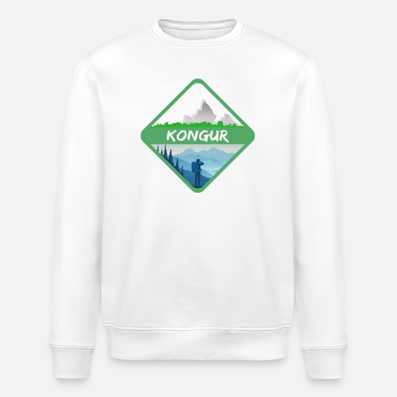 Congur as nature - Stanley/Stella ROLLER Unisex Organic Sweatshirt - white