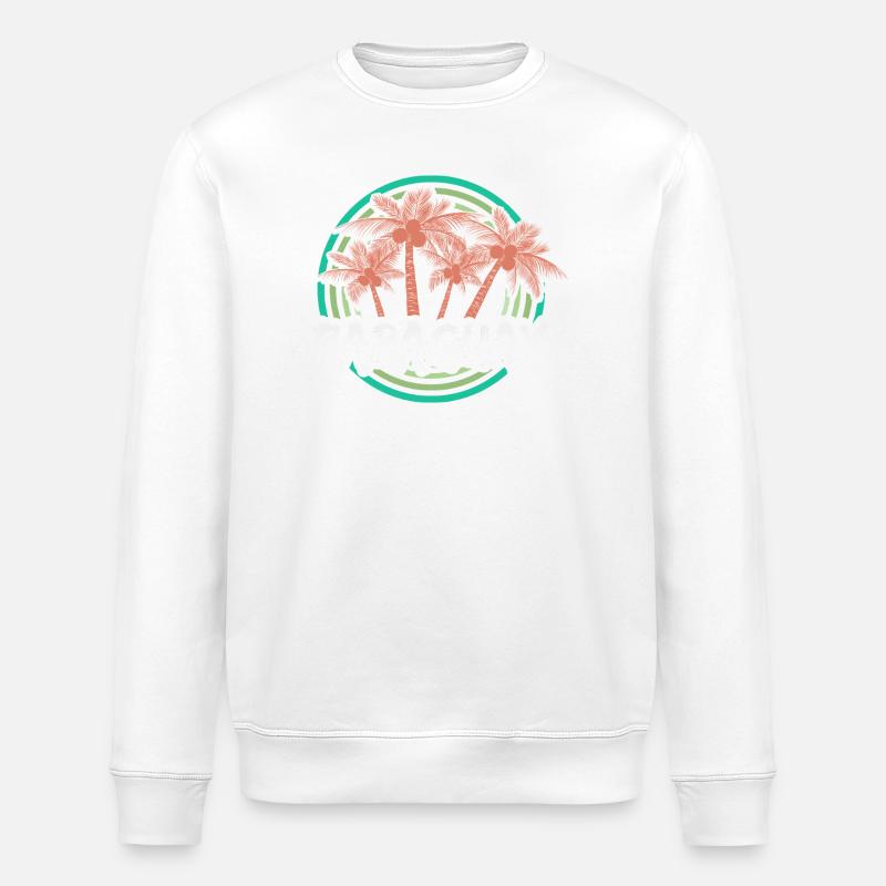 Paraguay - Stanley/Stella Unisex Bio-Sweatshirt ROLLER - Weiß