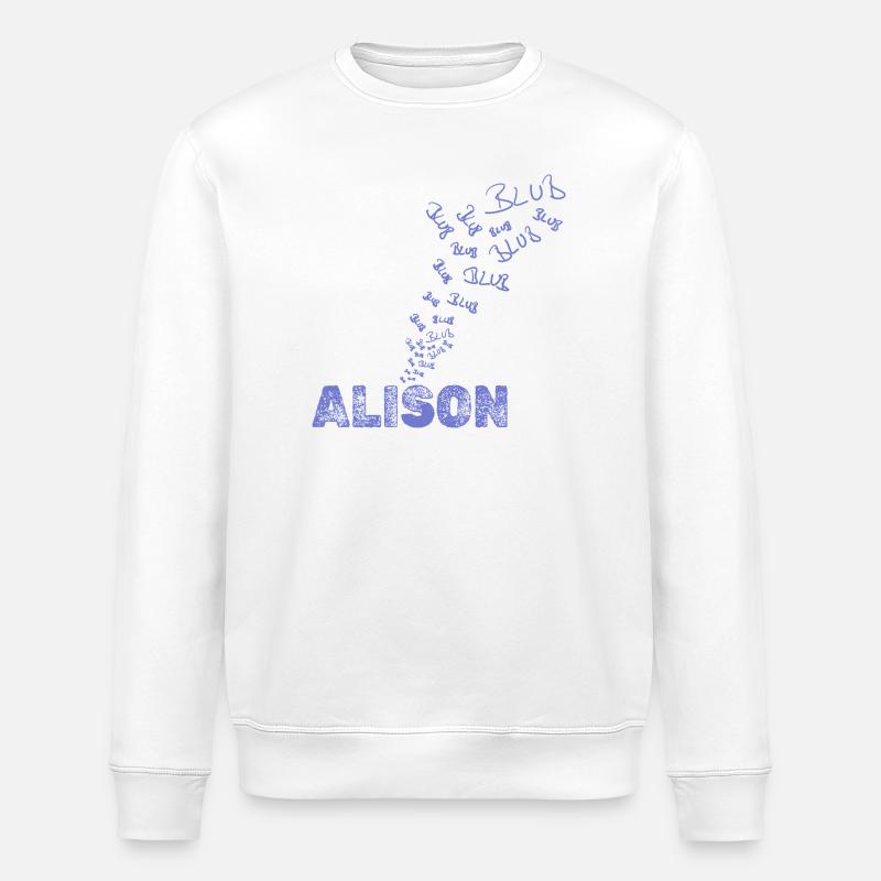 Segeln Alison - Stanley/Stella Unisex Bio-Sweatshirt ROLLER - Weiß