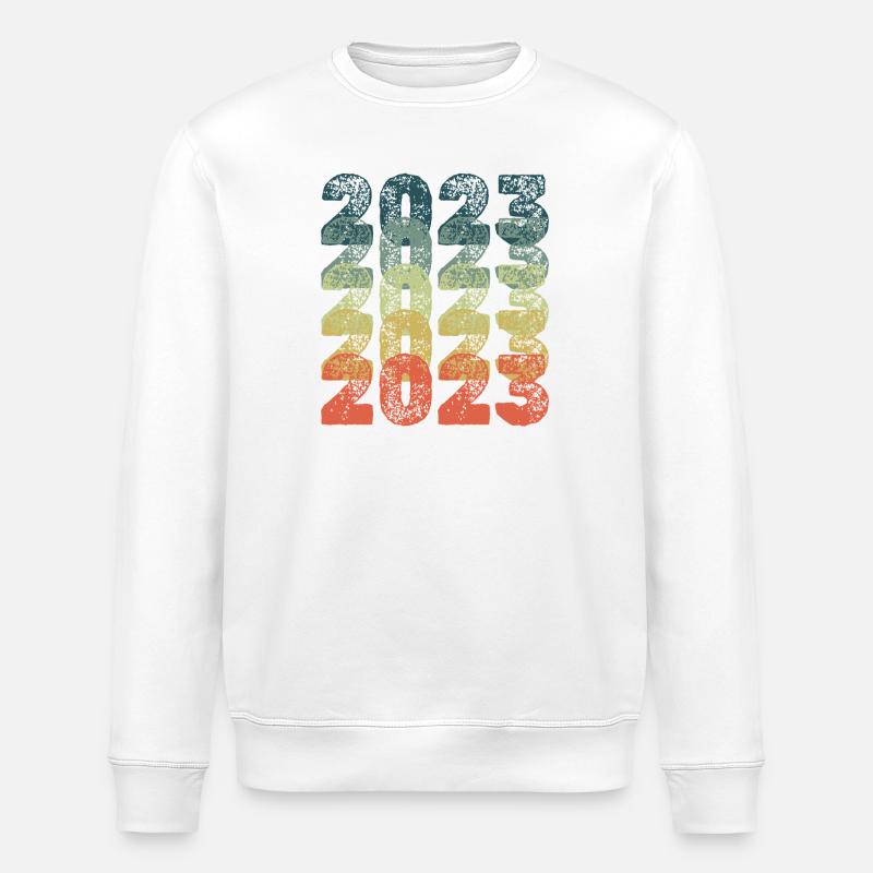 2023 - Stanley/Stella Unisex Bio-Sweatshirt ROLLER - Weiß